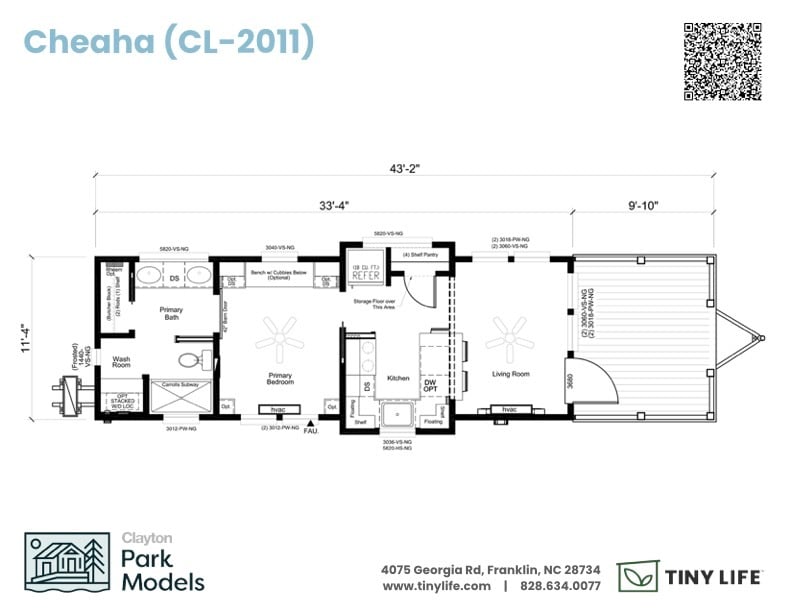 Cheaha floor plan
