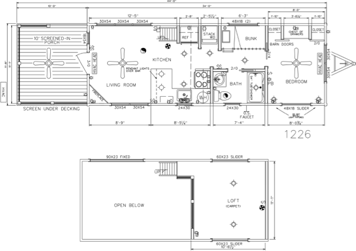 Smoky floor plan