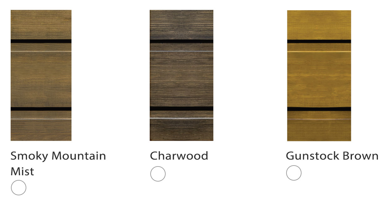Exterior Stain Options