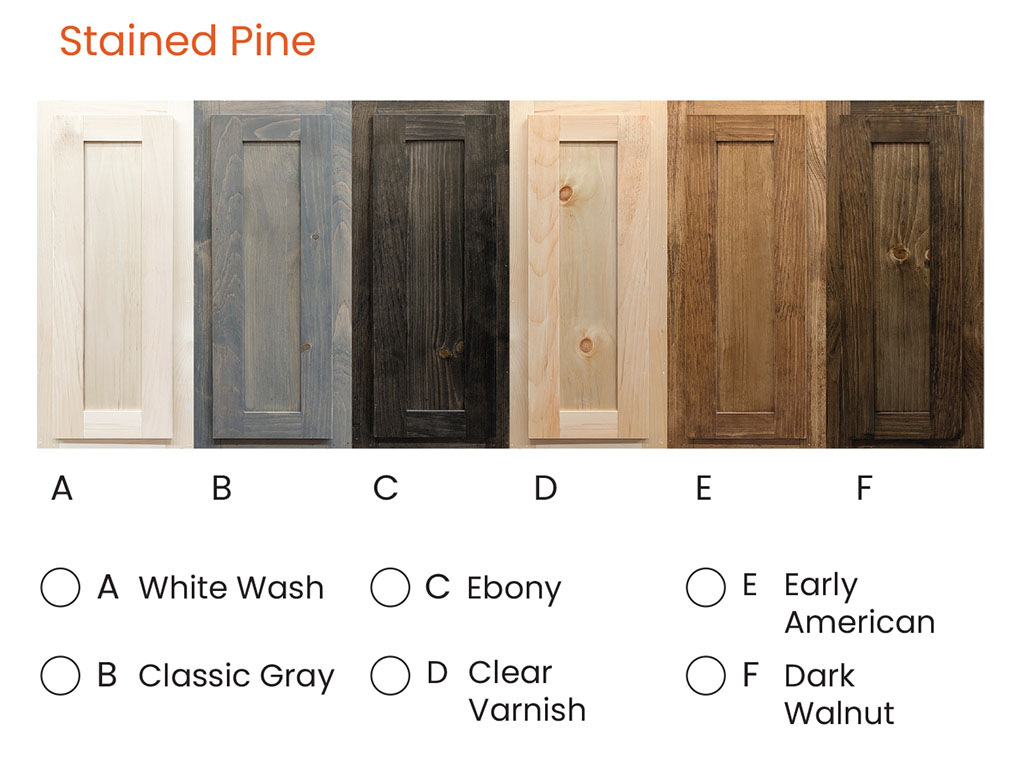 Interior Stain Options